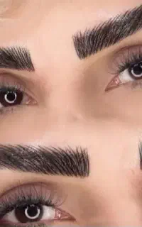 میکروبلیدینگ هاشورفیبرورتغییررنگ ابرو۱۱۰۰