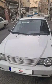 پراید۱۱۱مدل۹۵ بدون رنگ