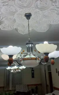 ۳عدد لوستر پنج شاخه درحدنو