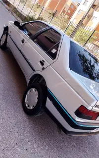 پژو 405 نقره ای  مدل 90