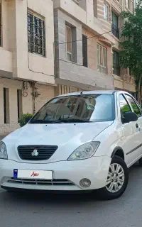 تیبا مدل 1398 بدون رنگ///کم کار