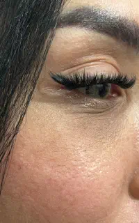 اکستنشن مژه وکاشت موقت