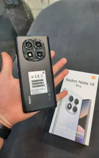 شیائومی NOTE 14 PRO 256 8 با 14 ماه گارانتی