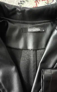 لباس دخترانه طرح چرم