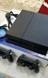 ps4 کپی خور 500 گیگ دو دسته با بازی