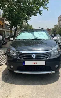 ساندرو استپ وی مشکی مدل ۱۳۹۵ بدون رنگ