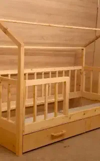 تختخواب چوبی مونته سوری