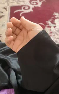چادر ملی ساده قد160جنس براق