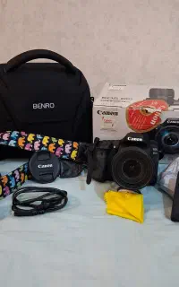 دوربین کانن مدل EOS D80 Canon با لنز mm 18-135