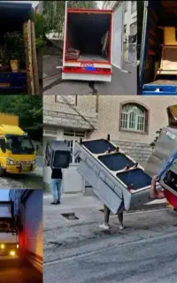 باربری حمل بار اثاثیه منزل اسباب کشی کارگرخالی 24