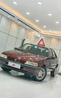 پژو 405 عنابی بیرنگ تک