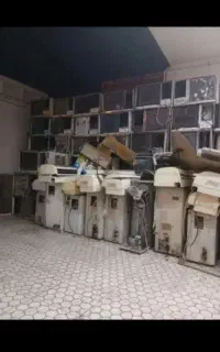 کولر گازی سوخته و اسپیلت