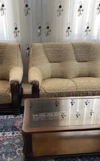 مبل هفت نفره چوبی
