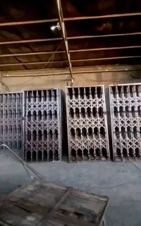 حفاظ درب اکاردیونی ۵شبکه سه شبکه تسمه ۲/۵درجه ۱