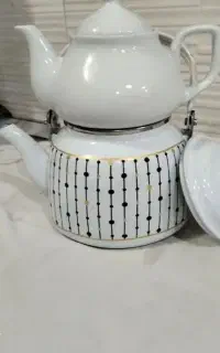 کتری رو گازی .کتری لعابی.قوری