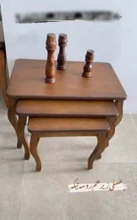 ست عسلی کنار مبلی چهار تیکه زیر هم رو