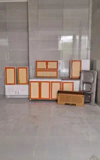 کابینت کامل آبچکان سینگ ظرفشویی هود