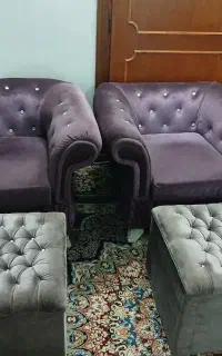 دوتا مبل تکی وجلومبلی باهم ۲میلیون