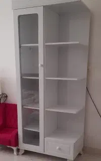 کمد ویترین کتابخانه