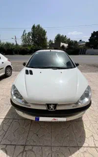 پژو ۲۰۶ سفیدtu5 مدل ۹۳ بی رنگ