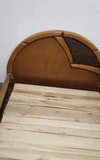 2 عدد تخت خواب یک نفره چوبی