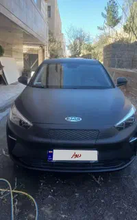 ماشین برقی ej7 کاور شده بدون تصادف