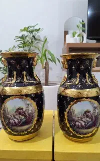 جفت گلدان دکوری MABROOKA اصل طرح کلاسیک