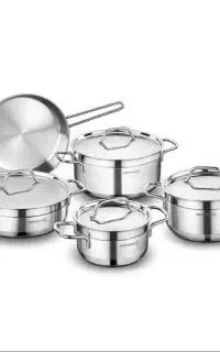 سرویس استیل ترکیه9پارچ