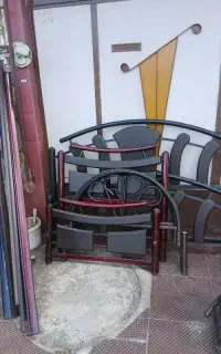 تخت خواب دو و یکنفره.  فومن