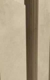 سنگ‌ نمای ساختمان پله و کابینت اپن