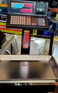 ترازو ۸۸۰۰ فروشگاهی کیبوردبالا رادین پرینتر