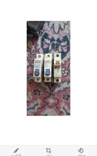 3عدد فیوز 25امپر و 1عددکنتاکتور صفر قیمت استثنایی