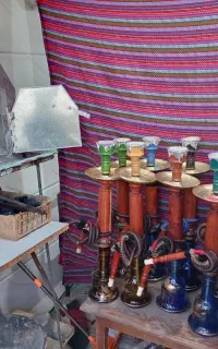 قلیان چوب سرخ اصل سفارشی