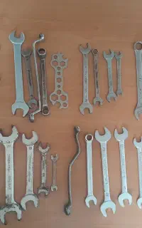 آچار یکسر رینگ ، دو سر تخت ، آچار فشارقوی