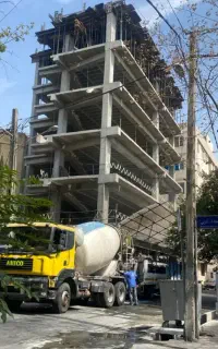 مشارکت در ساخت ، اسکلت بتن اقساطی