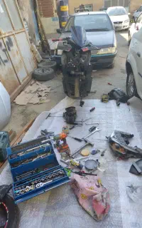 موتورسازی سیار تعمیرات موتورسیکلت