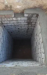 چاه کنی بنایی تخریب