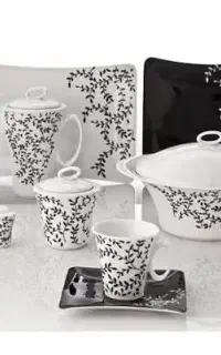 سرویس غذا خوری ۱۲ نفره (چینی زرین درجه یک)