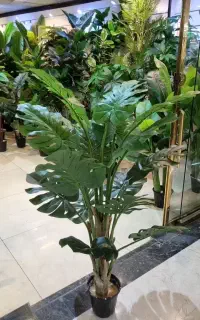 پرنده بهشتی درختچه مصنوعی گل مصنوعی بابا آدم موز