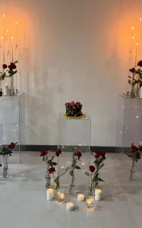 بادکنک آرایی گل ارایی فینگرفود ظروف کرایه بارمن