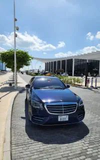 بنز s450 پلاک منطقه و موقت واردات خودرو