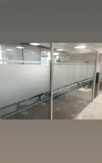 راهمات برچسبی کرکره ای مات شیشه کن نصب دار کننده