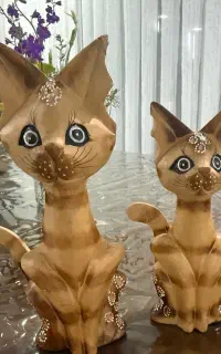 مجسمه ی چ‌بی دکوری نو