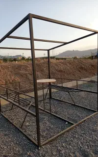 خدمات جوشکاری و ساخت سازه های فلزی و شیروانی