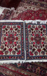دوعددقالیچه دستباف نونو