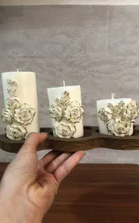 شمعهای استوانه ای