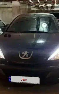 207 مشکی  کارنکرده  ۱۴۰۲فقط ۵۰۰۰ کارکرده