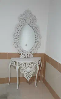 فروش آینه سفید و نو