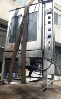 فر کلوچه پزی کاور دار ۸ سینی کاملا سالم باشاسی