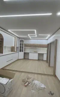 نصاب کابینت کمدکناف لاین نوری pvc کفپوش